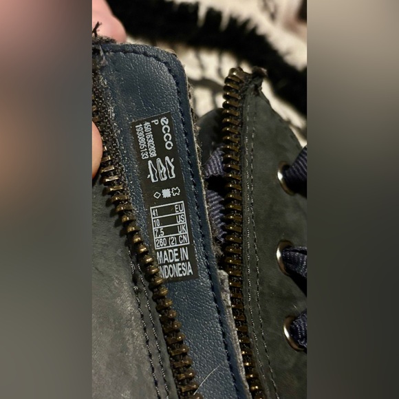 Women's ECCO Soft 7 Tred GORE-TEX High Top Sneaker- Leather size 9 - Picture 12 of 15